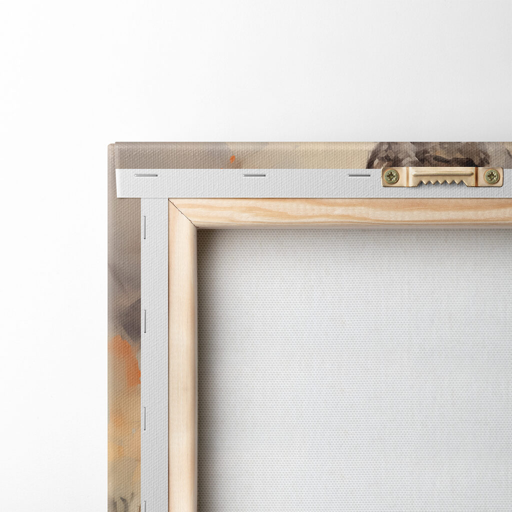 Pugile in ombre calde — retro