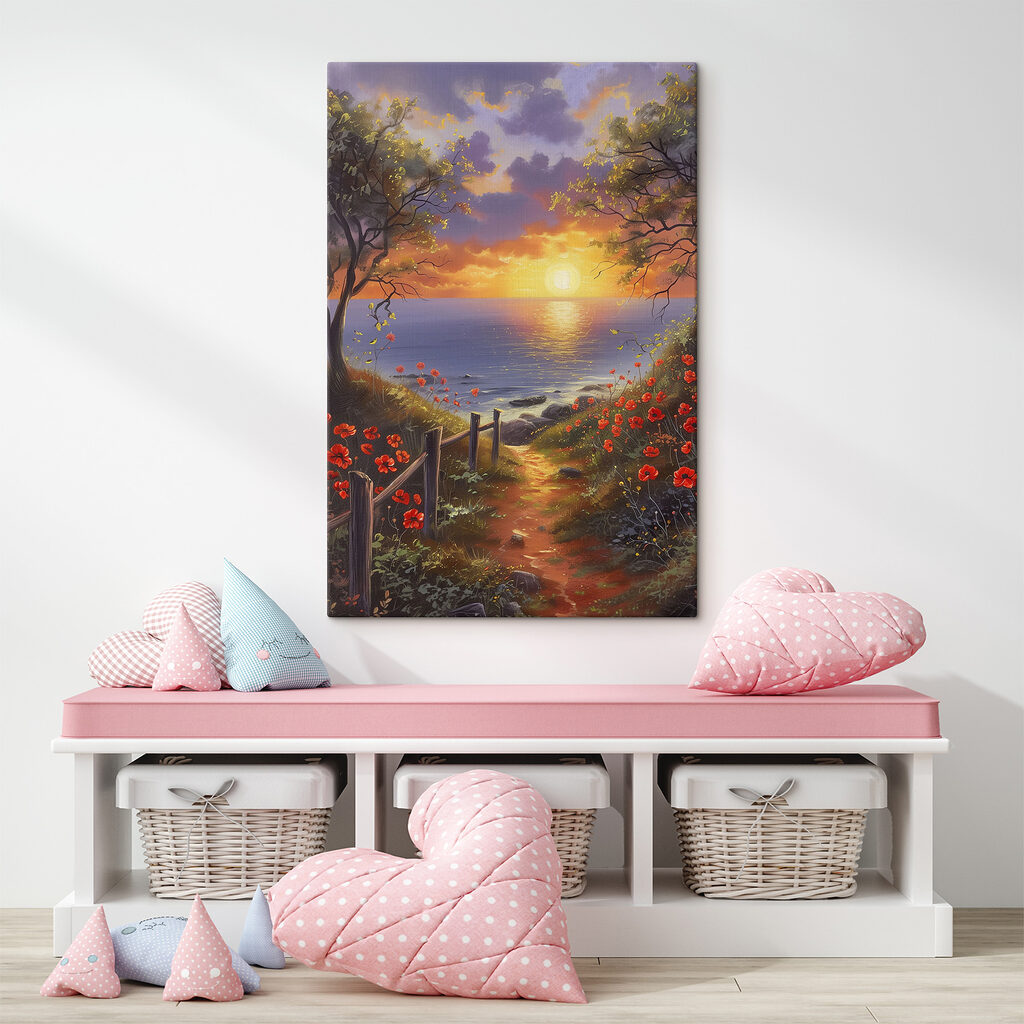 Sentiero al tramonto — ambiente 1