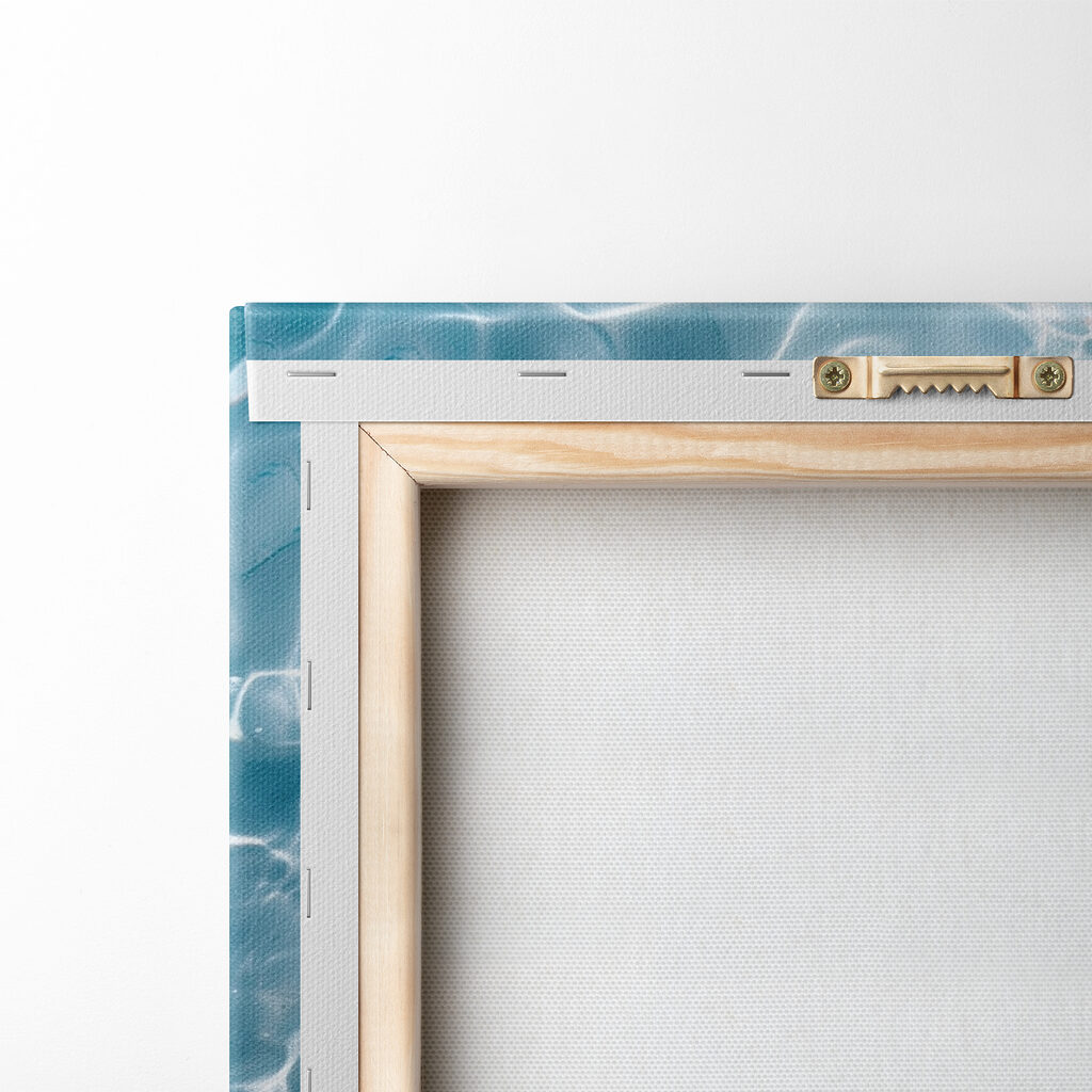 Farfalle blu sull’acqua — retro
