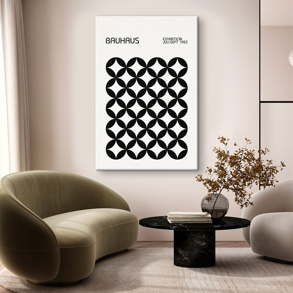 Cerchi neri geometrici — ambiente 1