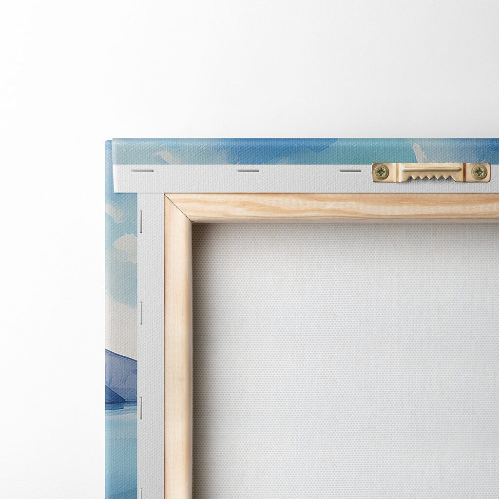 Vele sotto case bianche — retro