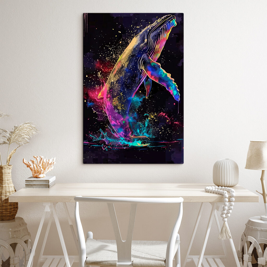 Balena tra i colori — ambiente 2