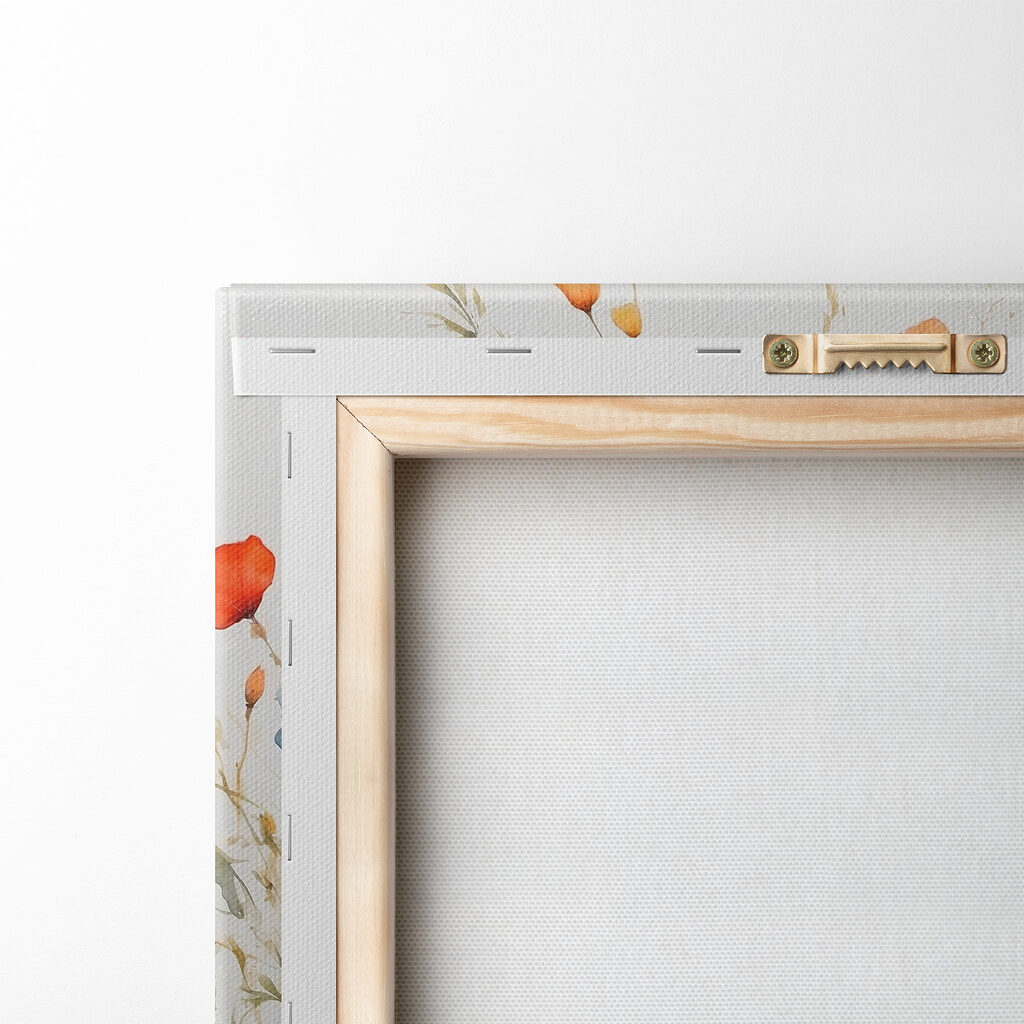 Fiori di campo bicolore — retro
