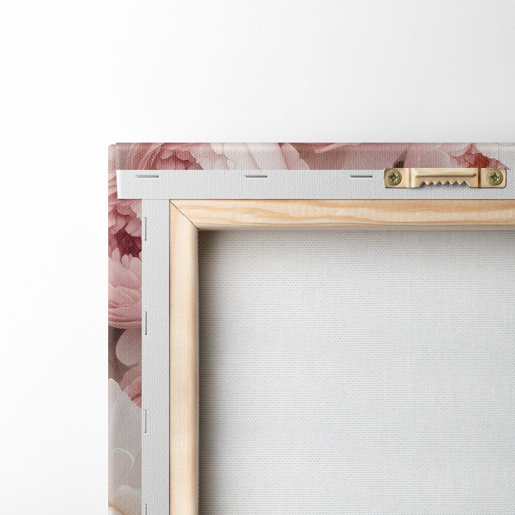 Rose rosa su bianco — retro