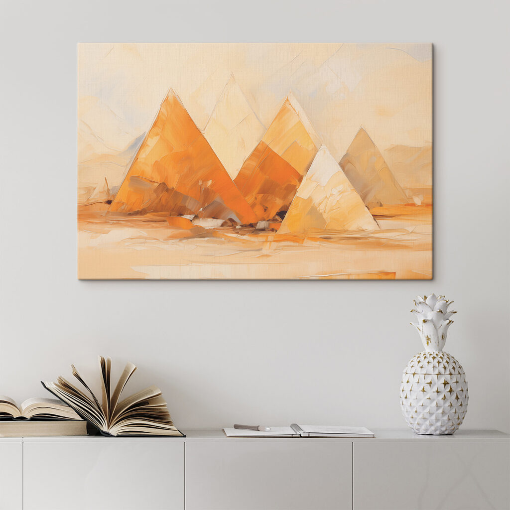 Tre piramidi nel deserto — ambiente 1