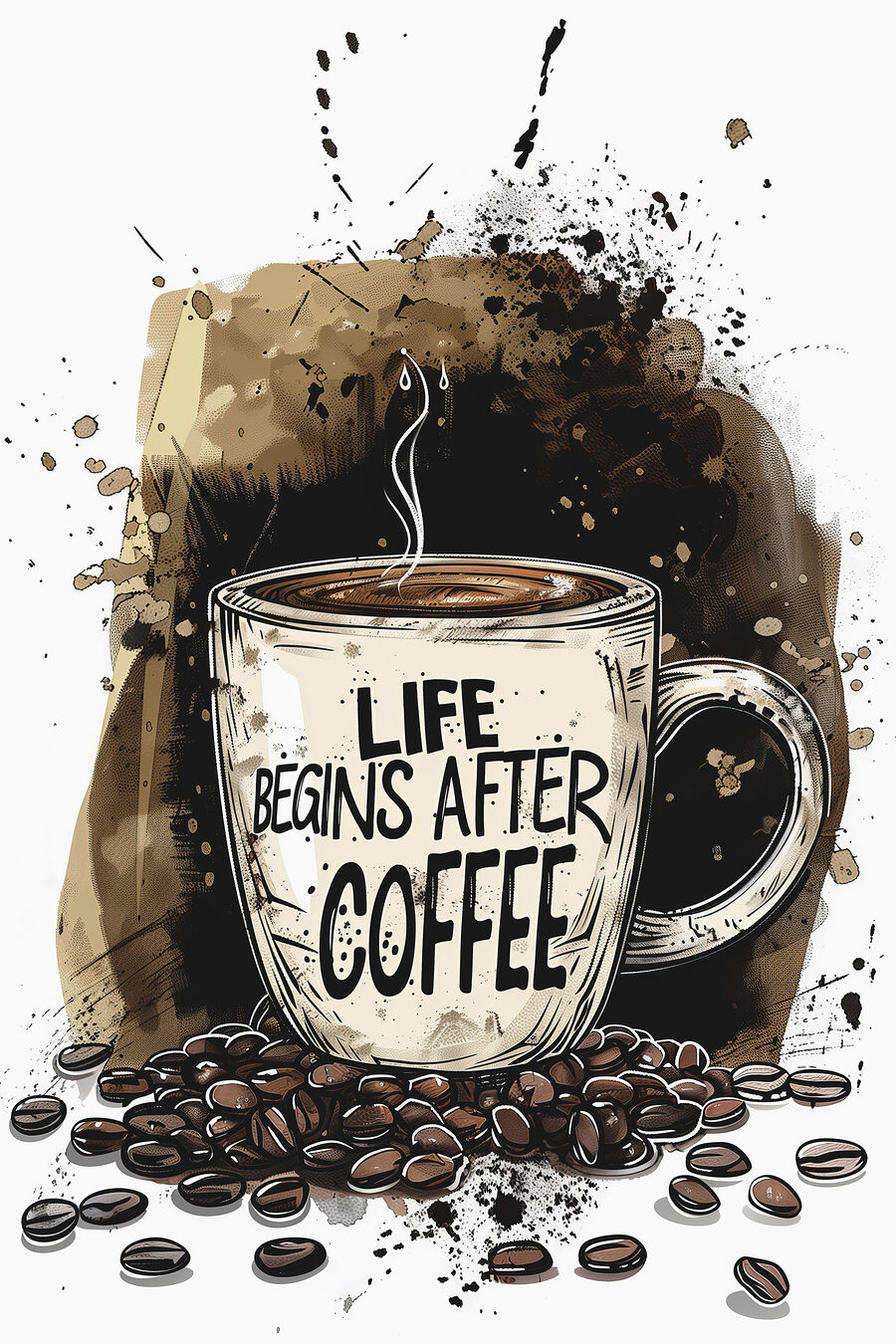 Tutto inizia dal caffè — design completo