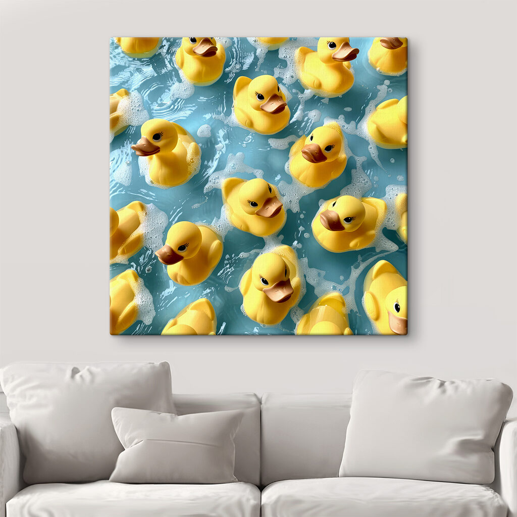 Paperelle gialle sull’acqua — ambiente 3