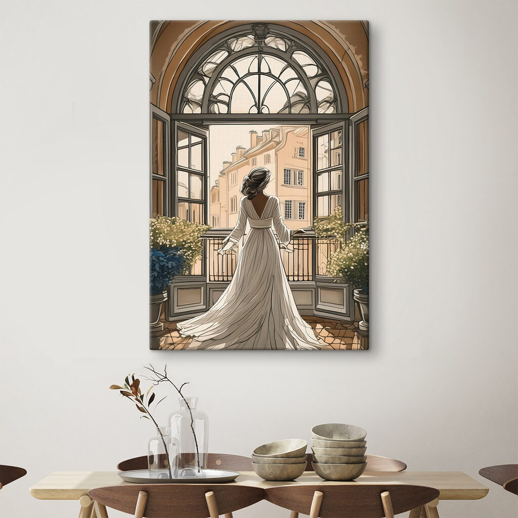 Donna sotto l’arco — ambiente 3