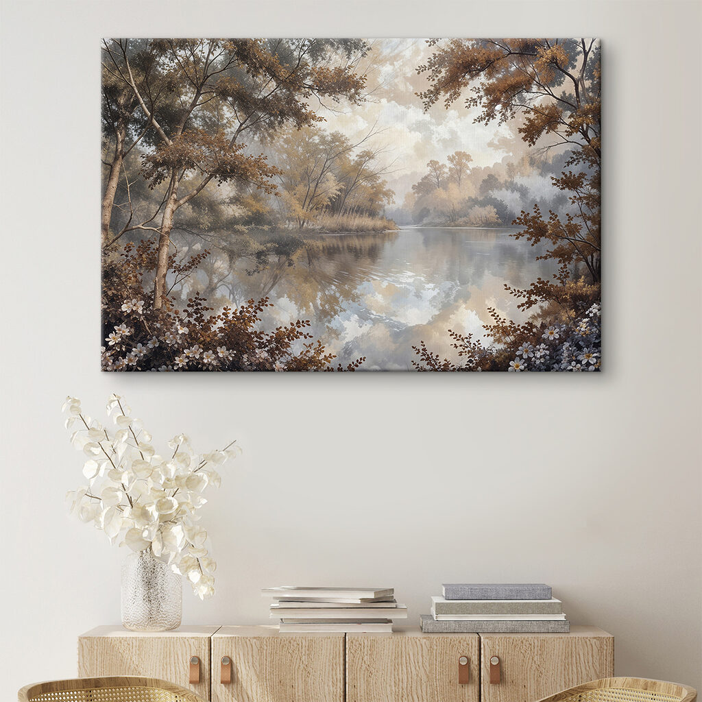 Alberi sullo specchio d’acqua — ambiente 2