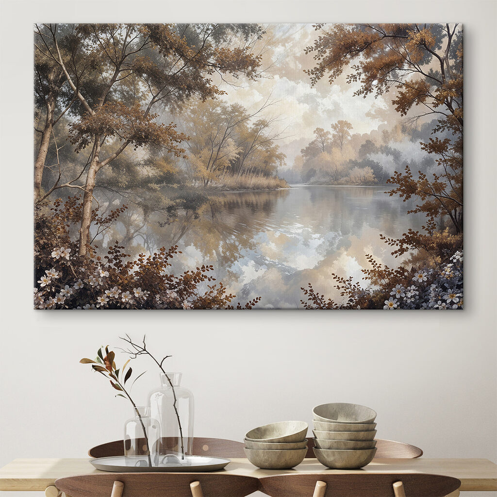 Alberi sullo specchio d’acqua — ambiente 1