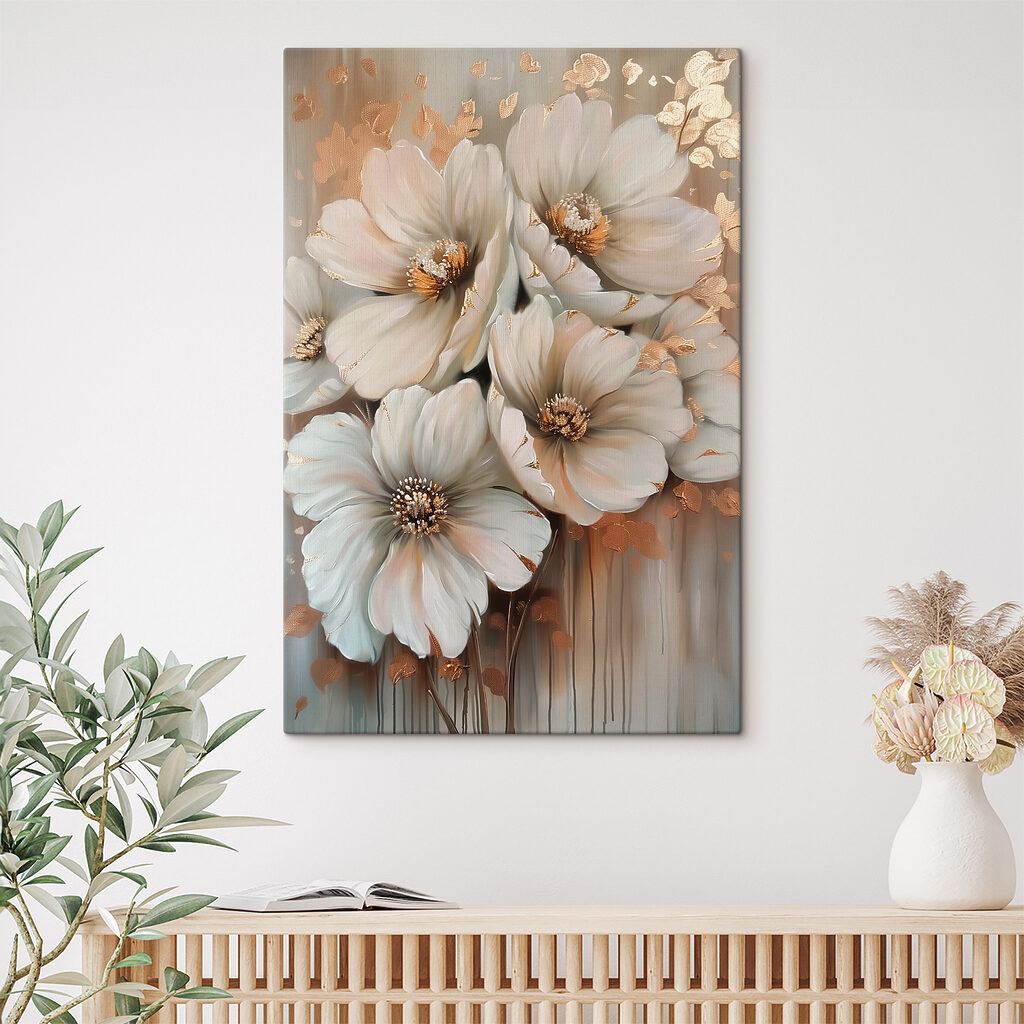 Cuori d’oro su beige — ambiente 2