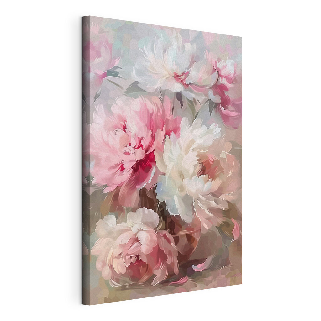 Peonie in pennellate sciolte — vista del prodotto