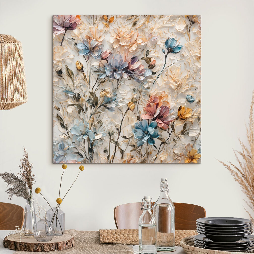Fiorellini in toni pastello — ambiente 4