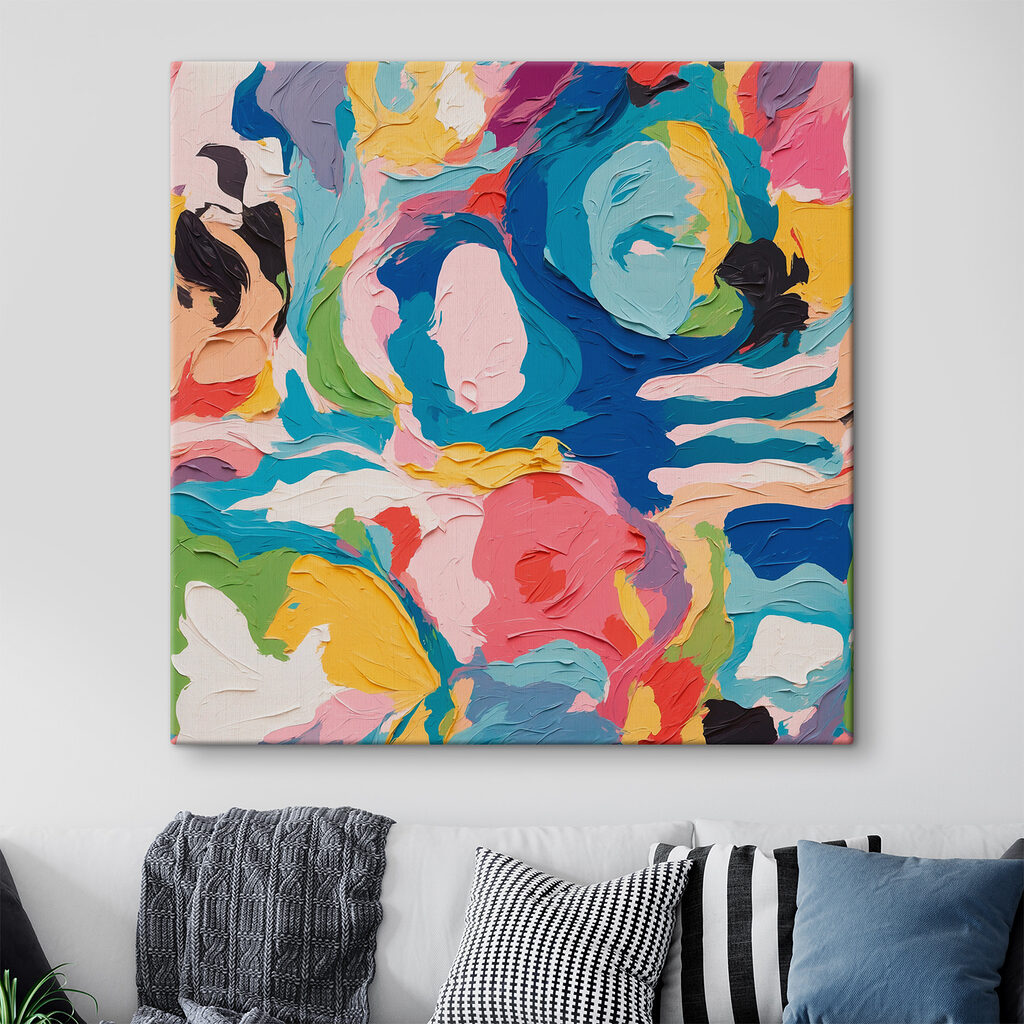Colori intrecciati in un ambiente