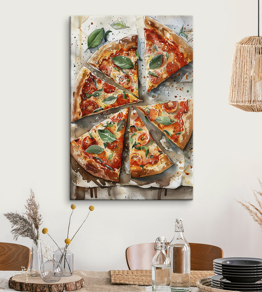 Pizza al basilico — ambiente 3
