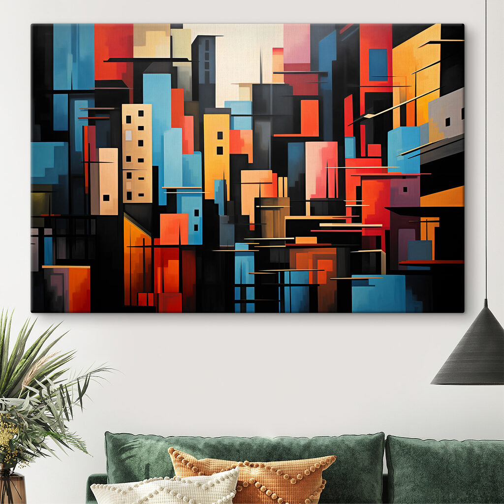 Città di blocchi colorati — ambiente 2