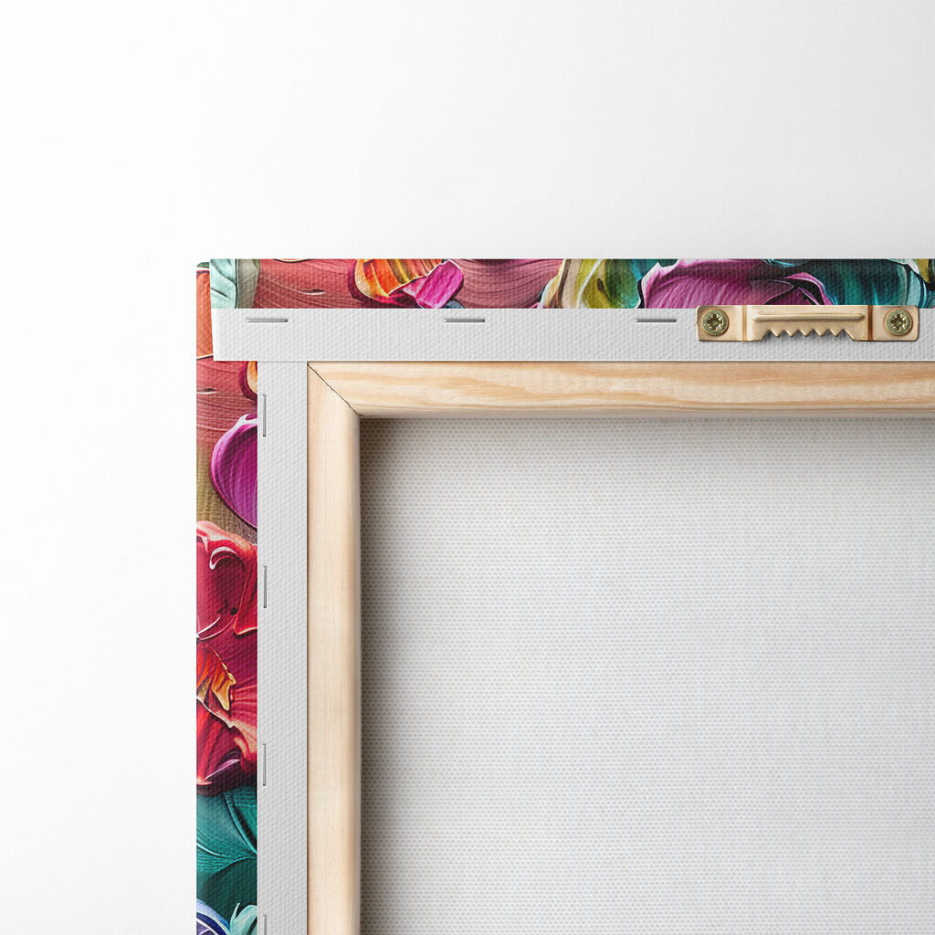 Mosaico di petali — retro