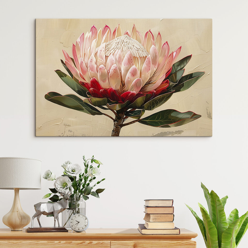 Protea che si apre — ambiente 2