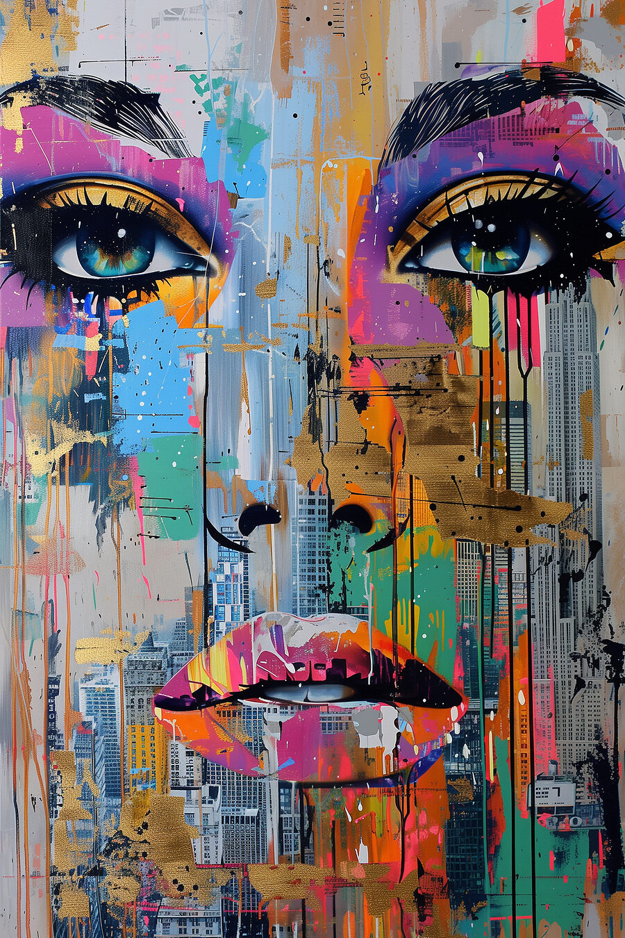 Sguardo tra frammenti — design completo