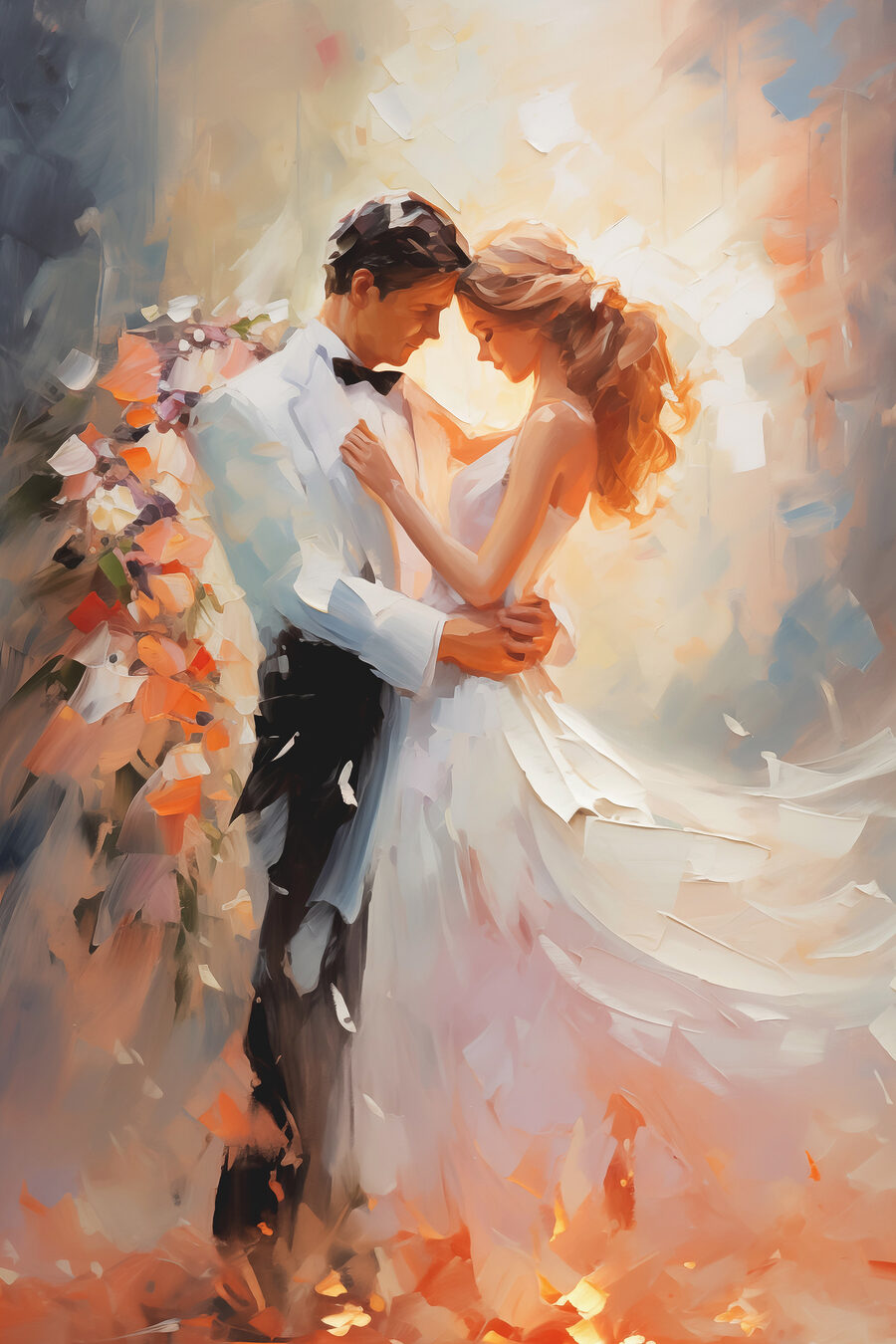 Un bacio nella luce — design completo