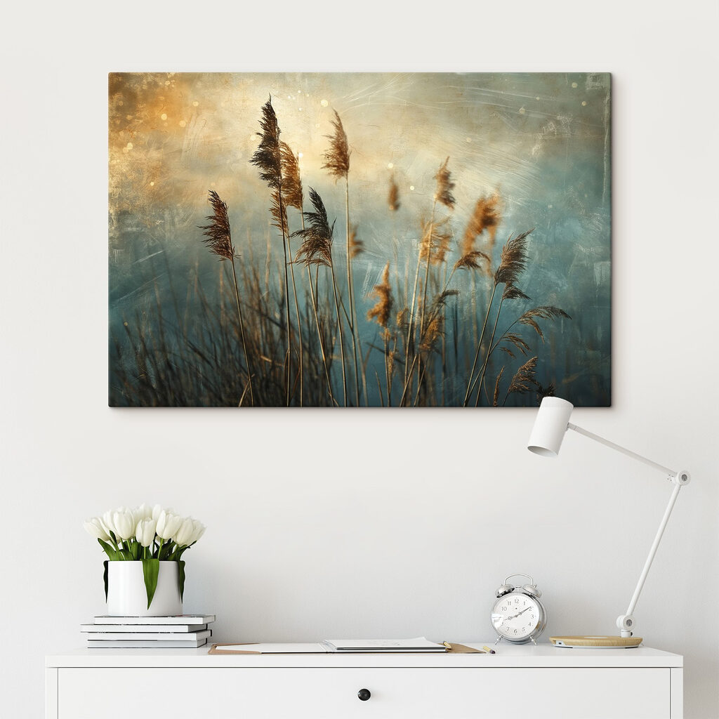Canne nella luce serale — ambiente 2