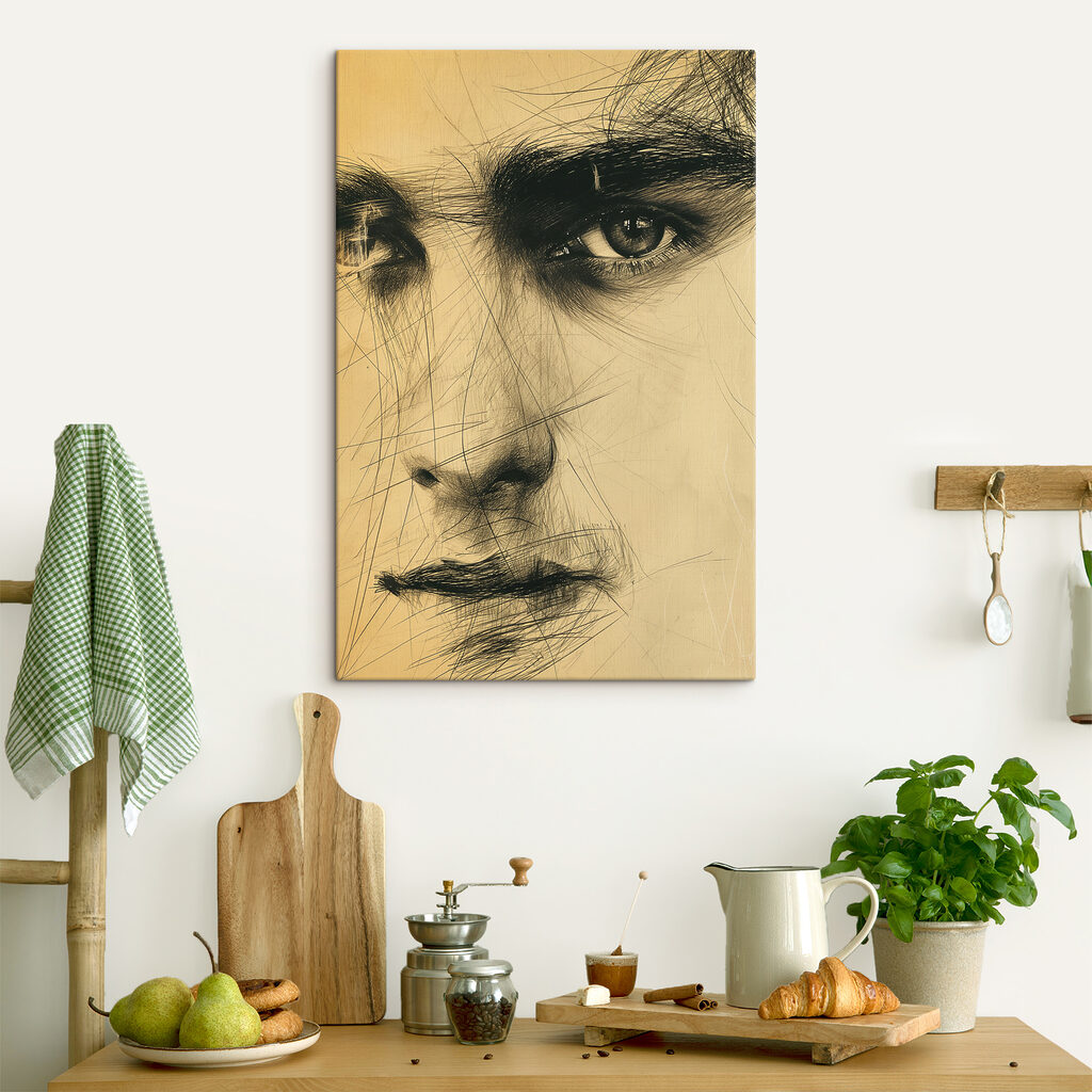 Sguardo a carboncino — ambiente 1