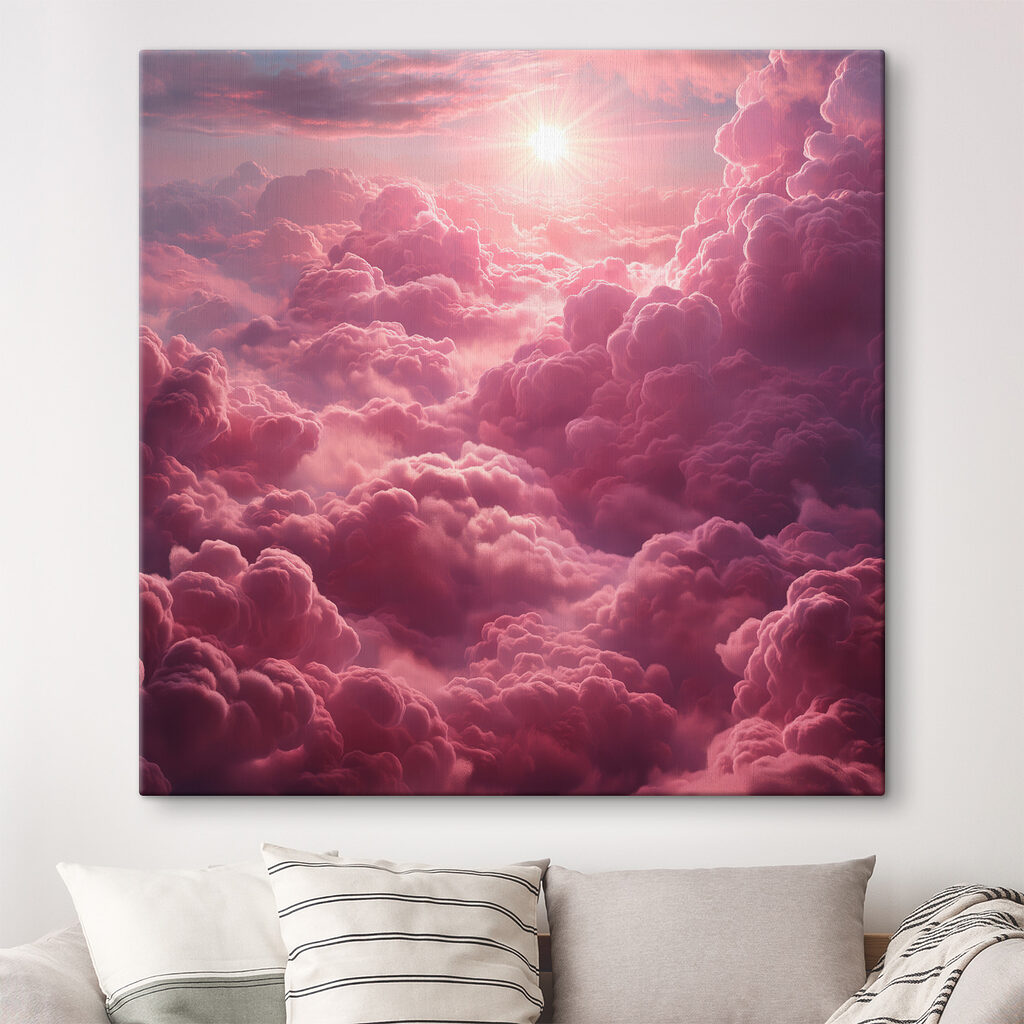 Sole su nuvole rosa — ambiente 1