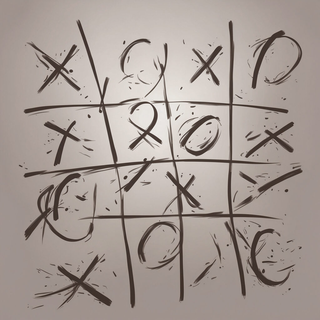 Gioco di croci — design completo