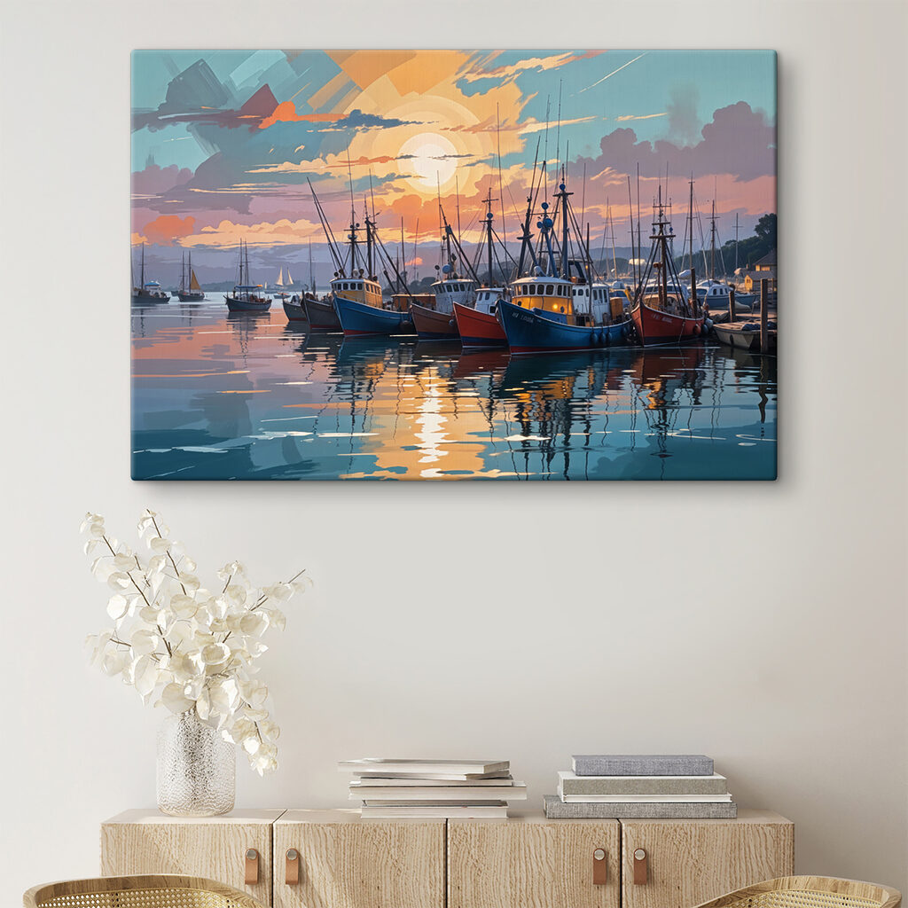 Pescherecci al tramonto — ambiente 2