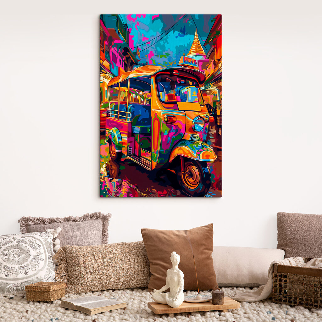 Tuk tuk nei colori — ambiente 1