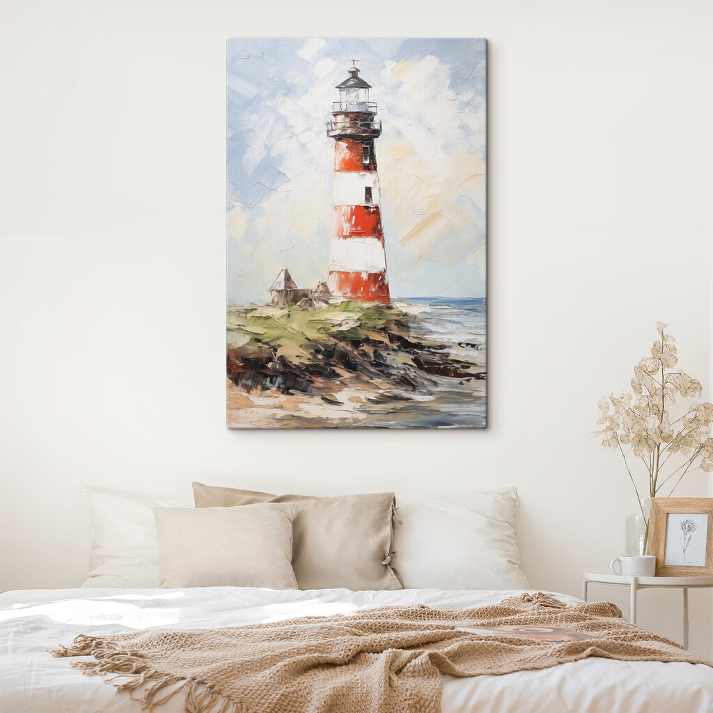 Faro sulla costa rocciosa — ambiente 2