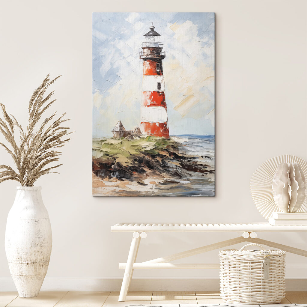 Faro sulla costa rocciosa — ambiente 1