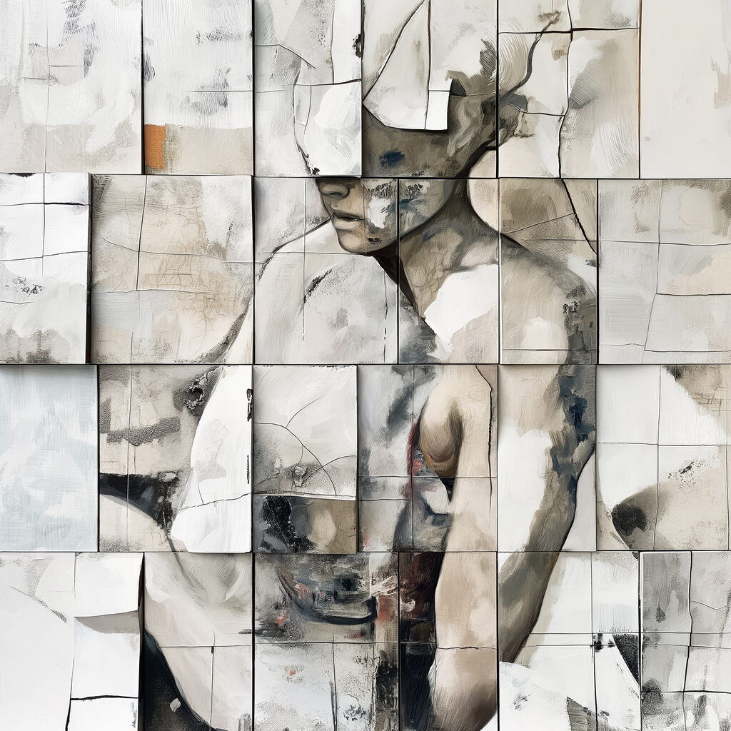 Figura tra tessere — design completo