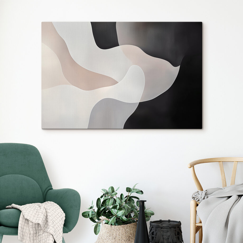 Curve bianche e nere — ambiente 3