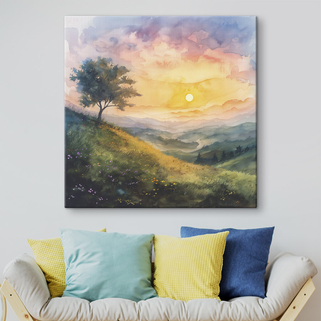 Albero all’alba — ambiente 2