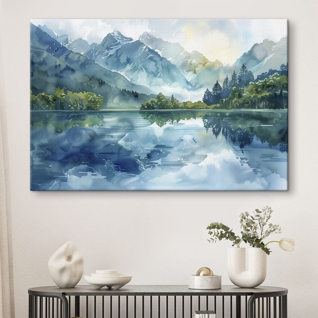Rive verdi, montagne riflesse — ambiente 2
