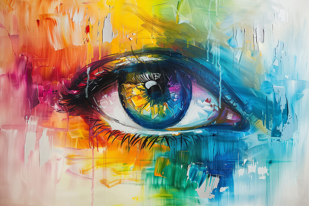 Arcobaleno nello sguardo — design completo