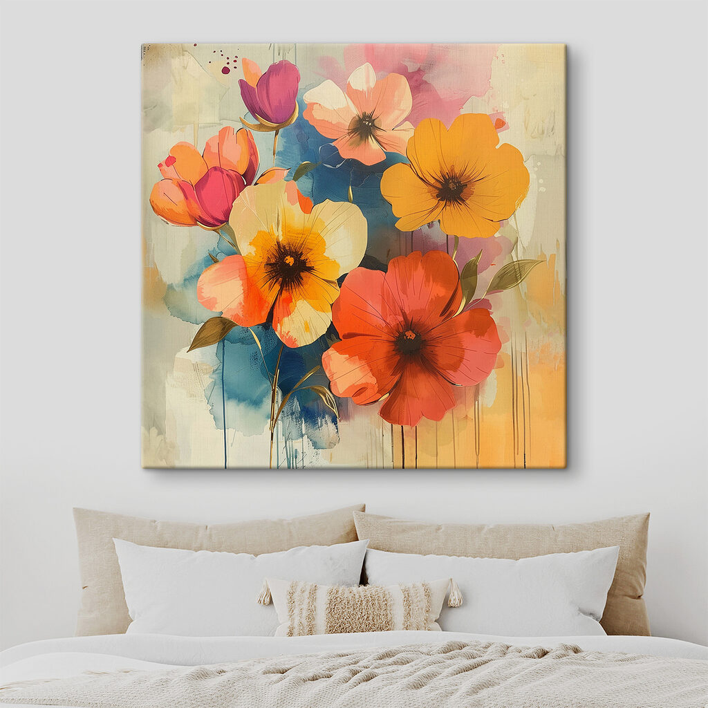 Fiori caldi a campiture — ambiente 2