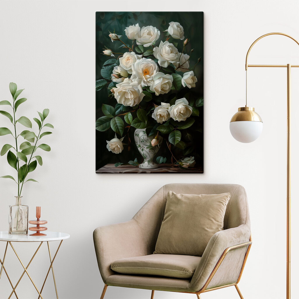 Rose bianche nell’ombra — ambiente 1