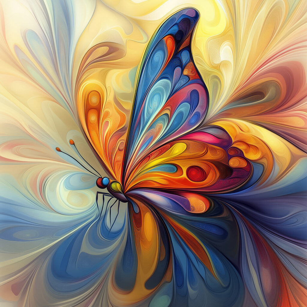 Farfalla di colori — design completo