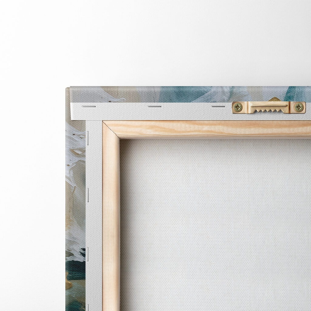 Turchese con accenti oro — retro