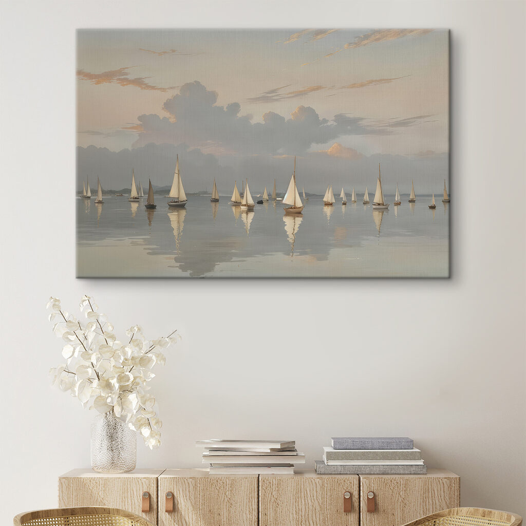 Barche a vela sull’acqua — ambiente 1
