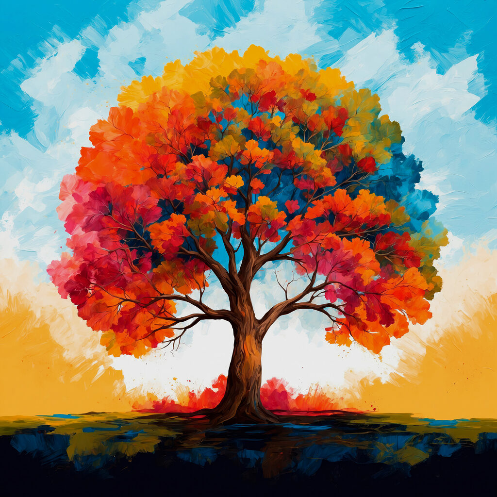 Chioma vivace d’autunno — design completo