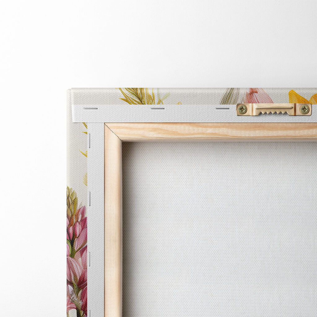 Fiori gialli e viola — retro