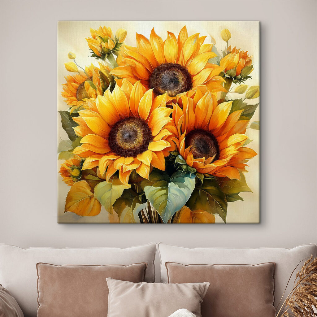 Girasoli vicini — ambiente 3