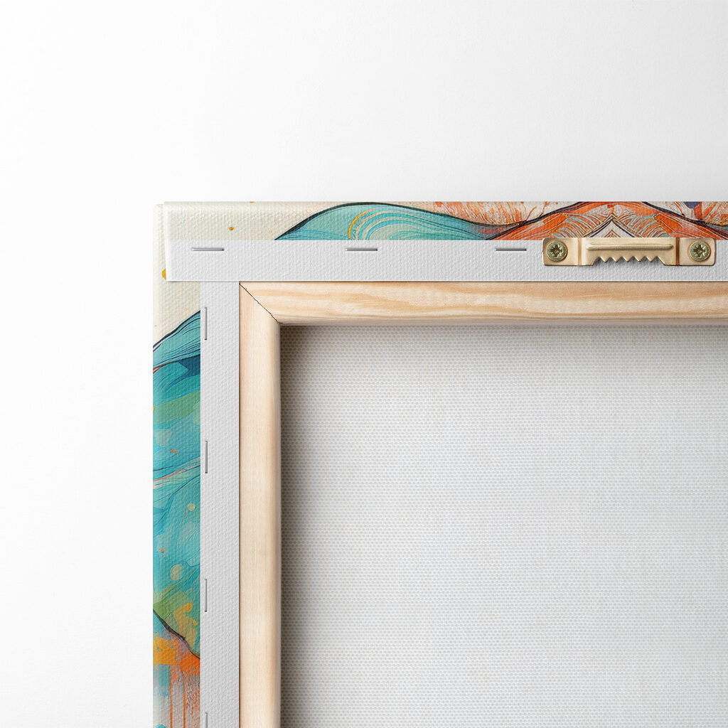 Elefante con linee decorative — retro