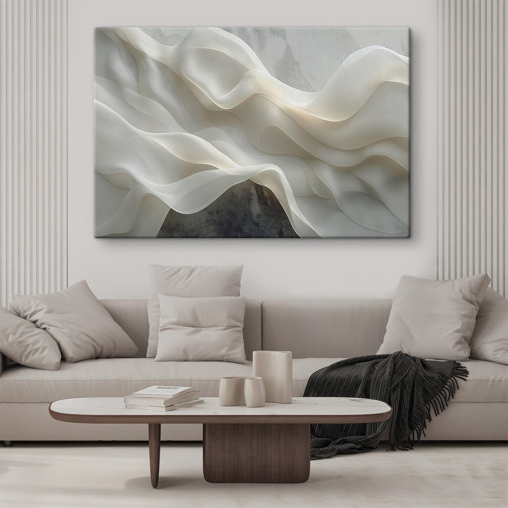 Onde bianche sul grigio — ambiente 2