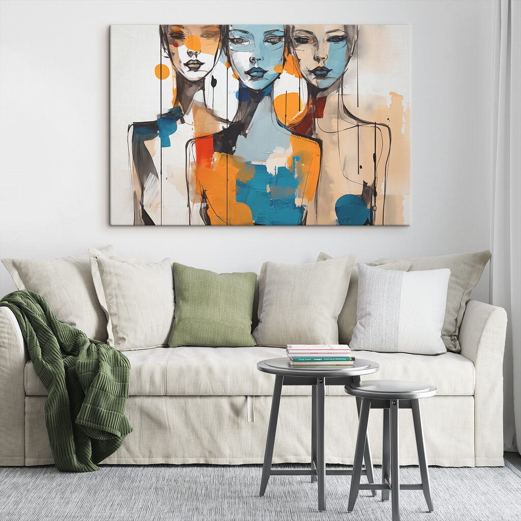 Tre volti a colori — ambiente 2