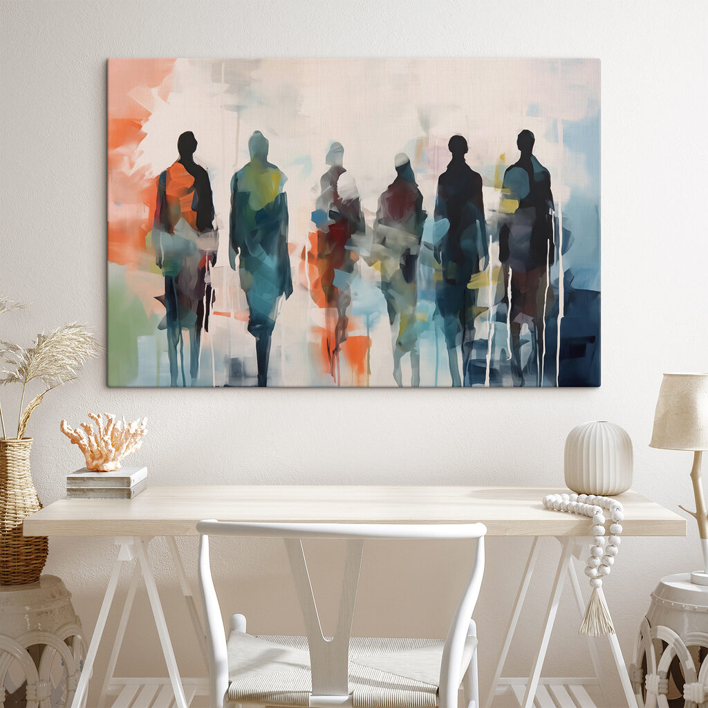 Figure in colori chiari — ambiente 2