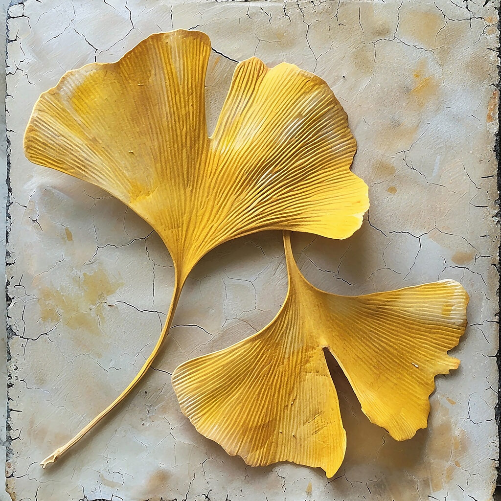 Ginkgo dorato — design completo
